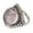 Rose Quartz, variant on Silver Gift Ring, Labradorite Solid 925 Sterling Silver Ring