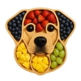 thumbnail image 2 of Dserhfy Dog Themed Charcuterie Platter Dog Shape Rustic Cheese Board Wooden Serving Tray for Party Treats Fruits Meats Snacks Housewarming Gift, 2 of 8