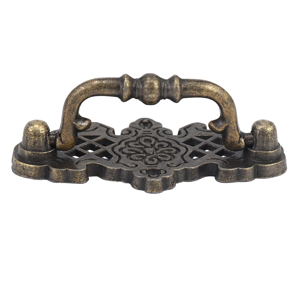 20 Pack Vintage Kitchen Cabinet Pull Furniture Drop Pull Drawer Handles Bedroom Dresser Knobs Antique Bronze