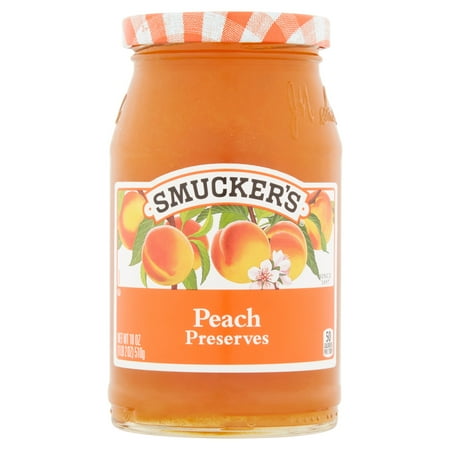 Smucker's Peach Preserves, 18 oz
