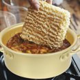 thumbnail image 3 of 1 Set Hot-pot Pot Double Handle Pot Noodle Cooking Pot Aluminum Wok with Spoon, 3 of 6