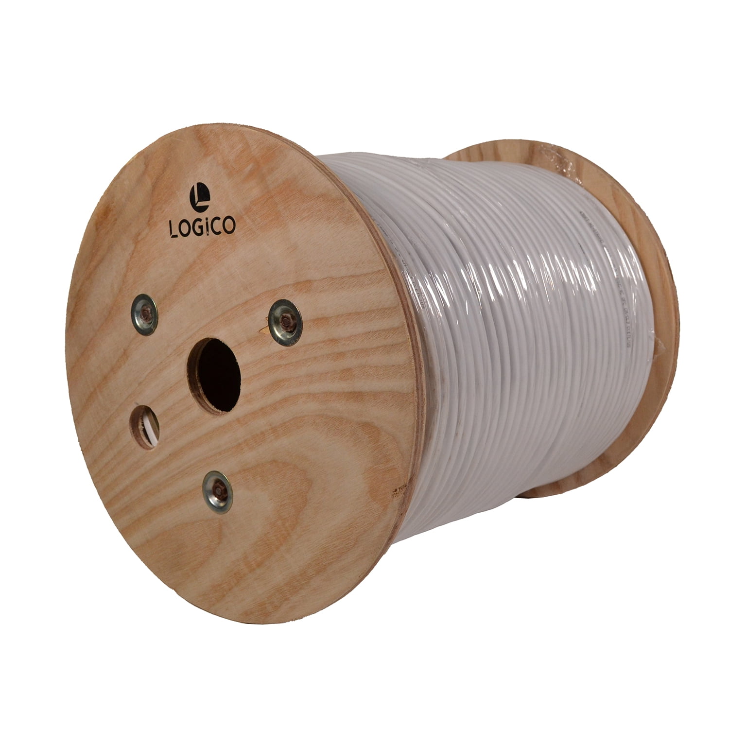 In Wall Audio Speaker Cable Wire 14/4 Gauge/AWG OFC Pure Copper 500ft White