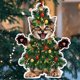 thumbnail image 4 of Divertida Decoración Navideña Colgante Decorativo De Gato Acrílico Divertido Colgante De Árbol De Navidad Colgante De Coche Adornos 2025 (Plano 2D), 4 of 8
