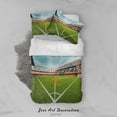 thumbnail image 3 of 3D Valencia Football Field Spectator Seats Sky Quilt Cover Set Bedding Set, 3 of 3