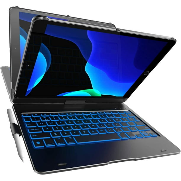 Download Keyboard Cover for 10.2 iPad 8th 7th Gen 2020, Air 3, Pro ...