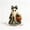 I, variant on Vintage Patchwork Ghost Acrylic Tabletop Standee, 2D Cute Halloween Ghost Figurine Desktop Decor Plastic Ornament with Base 10cm Height -A