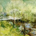 thumbnail image 1 of The White Bridge- George Twacht - CANVAS OR FINE PRINT WALL ART, 1 of 1