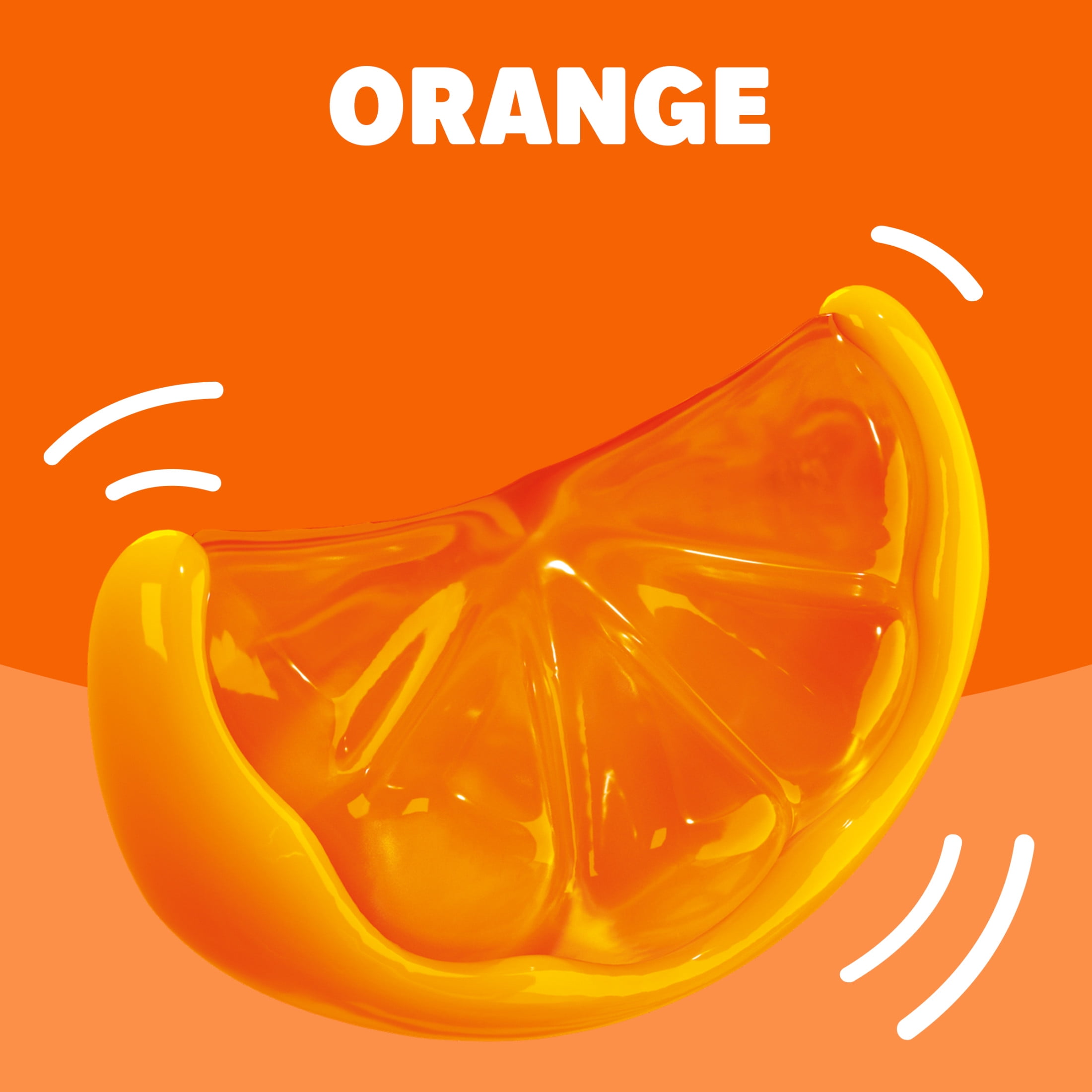 (12 pack) Jell-O Orange Gelatin Dessert Mix, 3 oz Box