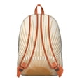 thumbnail image 3 of Bohemian Style Unisex Backpack: Spacious Boho Bookbag with Front Pocket for High School, College, Work Commute, Travel, Vacation, Stylish and Practical, Great Gift, 3 of 5