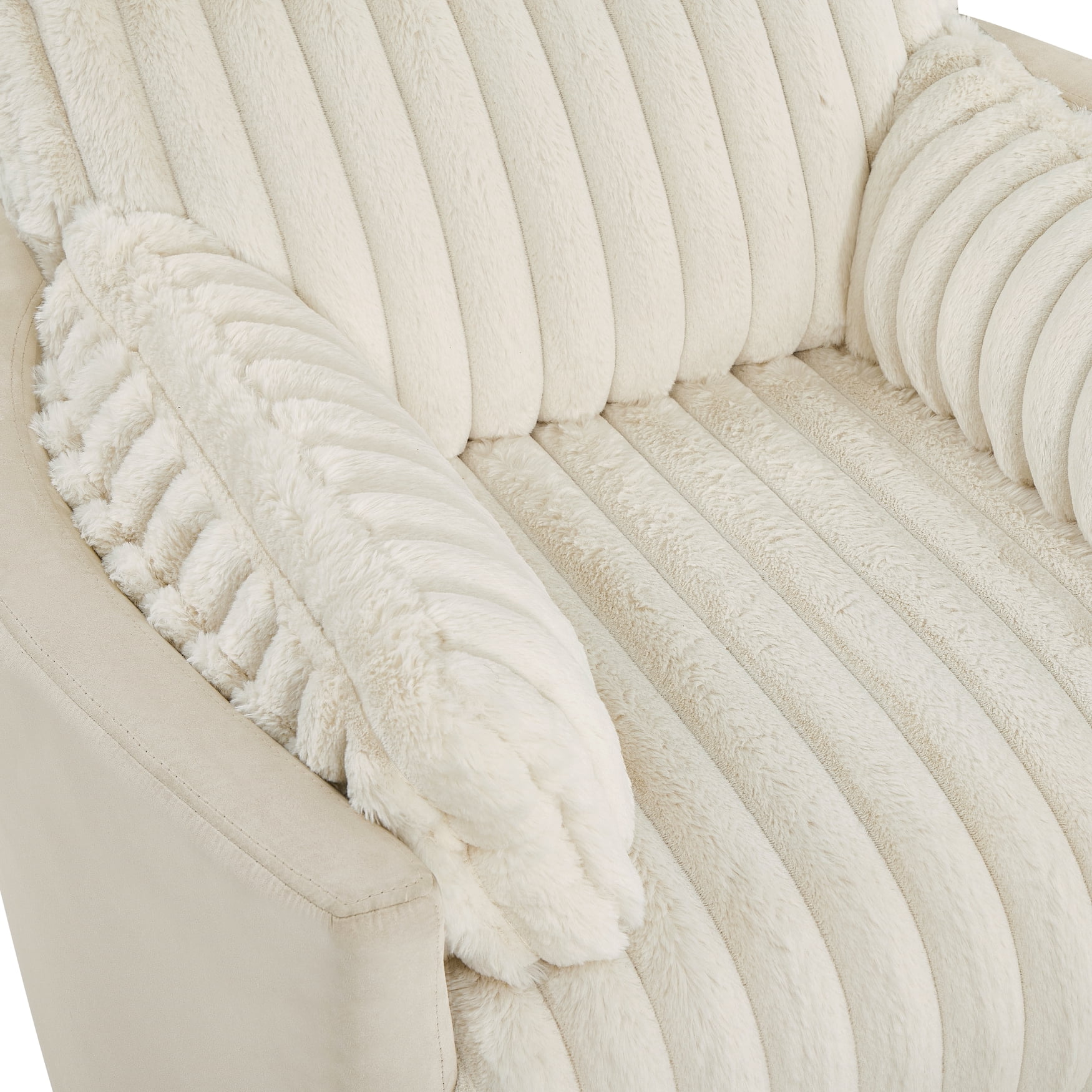 Roundhill Furniture Bocaton Wide Wale Corduroy Upholstery Manual Recliner