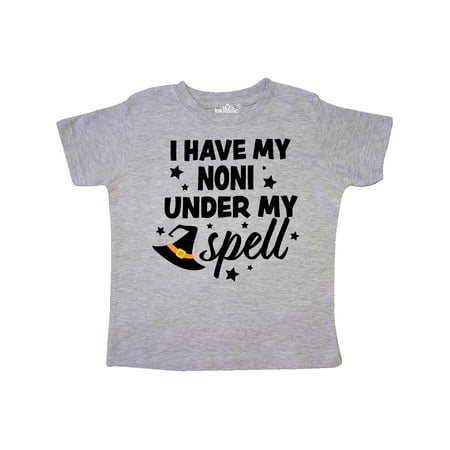

Inktastic I Have My Noni Under My Spell with Cute Witch Hat Gift Toddler Boy or Toddler Girl T-Shirt