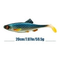thumbnail image 3 of Fish Bait T Tail Soft Bait 20cm/7.87in/59.5g Fish Bait, 3 of 10