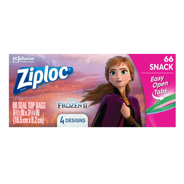 Ziploc® Brand Sandwich Bags Disney's Frozen 2, 66 Count