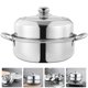 thumbnail image 4 of Vaporera de alimentos multifuncional Herramienta de cocina al vapor Olla de vapor multiusos de acero inoxidable, 4 of 6