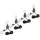 thumbnail image 3 of 4pcs Heavy Duty Adjustable Grow Light Hangers, Multi Function Rope Clip Supports Up to Tear Resistant, 3 of 3