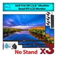 thumbnail image 1 of Dell 24" (P2419H) IPS LCD Computer Monitor (No Stand) (3-Pack) Deluxe Bundle, 1 of 6