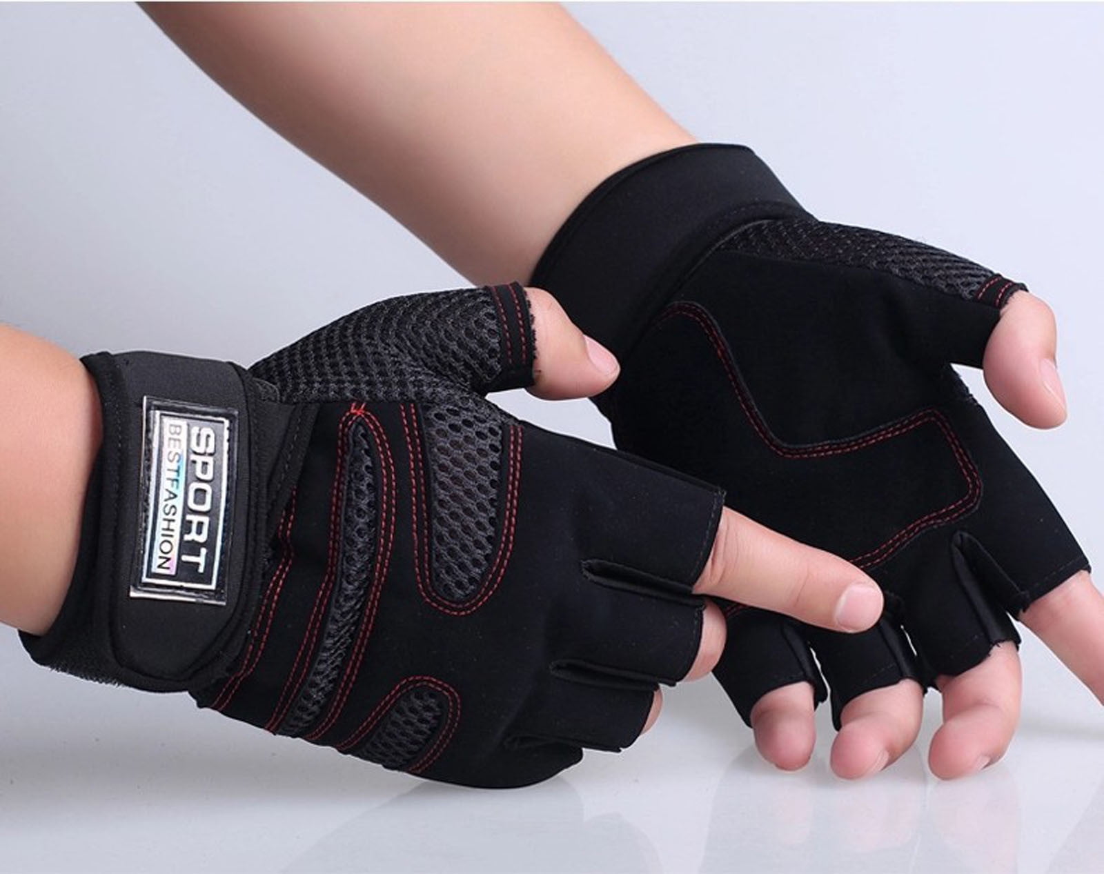 Weight Lifting Gym Gloves Training Fitness Wrist Wrap Workout Exercise Sports, Must Have Household Items