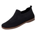 thumbnail image 2 of Willtoo Women’s Orthopedic Knit Comfort Loafers – Slip-Resistant Walking Shoes, Non-Slip Walking Fashion Retro Lightweight Penny, 2 of 6