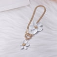 thumbnail image 4 of YYKihy French High End Design Alloy Flower Anklet Light European And American Fashion Simple Female Style, 4 of 9