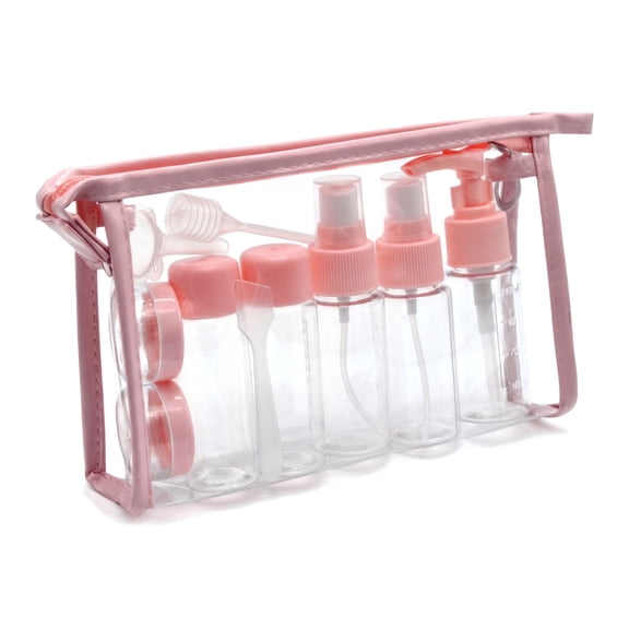 Travel Bottles Set 13pcs Travel Size Toiletry Bottles Kit,TSA Approved Leak Proof Containers Set with Zipper Bag Toiletry Containers Set for Liquids Carry Lotion, Shampoo, Cream, Soap