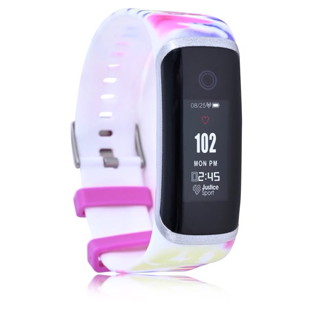 Justice Unisex Sport Tracker Watch in Tie Dye JSE4234WM