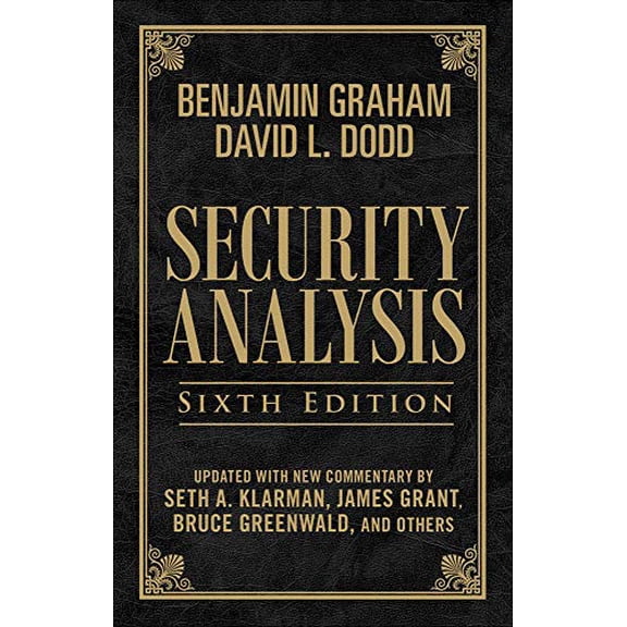 Pre-Owned Security Analysis, Sixth Edition (Leatherbound Edition), 9780071623575, 0071623574, Hardcover, 6th edition