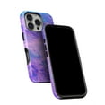 thumbnail image 5 of DesignSkinz Scratch-Resistant Hard Slim Case Compatible with iPhone 16 Plus (Compatible with MagSafe) - Violet and Blue Abstract Clouds, 5 of 9