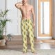 thumbnail image 2 of Fotbe Yellow Corn Pantalones de Pijama para Hombre, Pantalones de Dormir, Pantalones de Casa con Cintura Ajustable y Bolsillos-XX-Large, 2 of 6