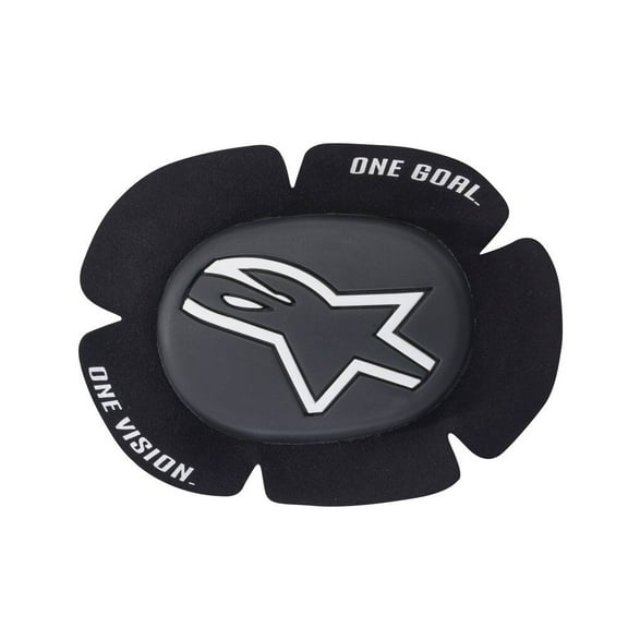 ALPINESTARS GP Sport Evo Knee Sliders - Black/White 6403020-12