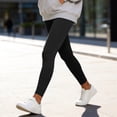 thumbnail image 5 of Admvng Pants for Women Solid Casual Stretchy Workout Yoga Trousers, 5 of 7