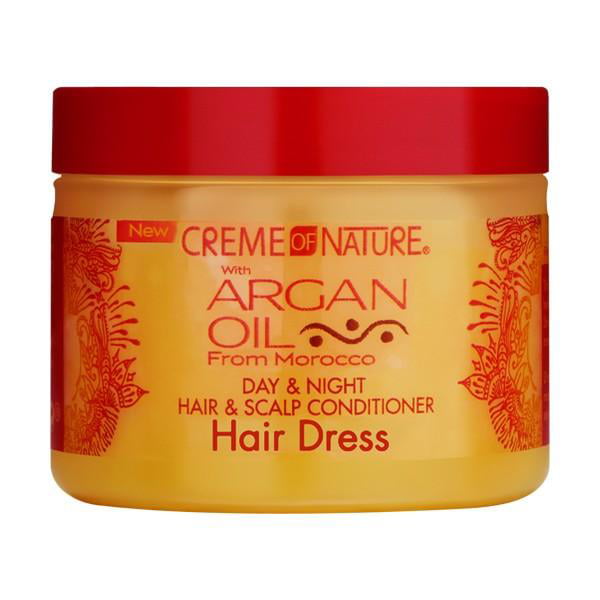 Creme Of Nature Argan Oil Day Night Hair Scalp Conditioner Hair Dress ...