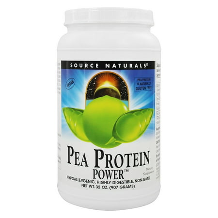 Source Naturals - Pea Protein Power Gluten-Free - 32 (Best Sources Of Protein For Vegetarians)