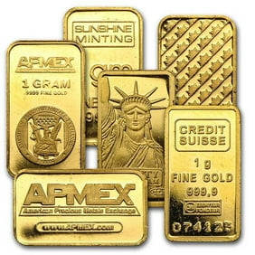1 gram Gold Bar - Secondary Market