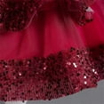 thumbnail image 5 of Coerni Baby Girl Pageant Dress Sequins Dress Toddler Flower Wedding Birthday Party Gown Dresses 12 Months Clothes Girls, 5 of 8