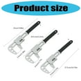 thumbnail image 3 of 10",12",15" F-type Wrench Right Angled Wide Jaw Opening Adjustable Spanner Wrench Tool for Household Repair, 3 of 9