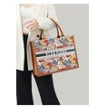 thumbnail image 3 of Bolso de mano de lujo con estampado de animales de dibujos animados para mujer, de gran capacidad, clásico, de moda, para hombro, 3 of 5