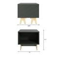 thumbnail image 7 of Nexera Runway Side Table, Grey, 7 of 7