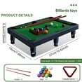 thumbnail image 4 of Mini mesa de billar, juego de billar en miniatura portátil, alivio del estrés, juguetes educativos para niños, 4 of 8