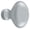 Brushed Chrome, variant on Deltana KE125U15A Knob, Oval/Egg Shape in Antique Nickel