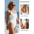 thumbnail image 3 of Women One-Piece Monokini Swimwear Push-up Padded Bikini Swimsuit Bathing Suit, 3 of 6