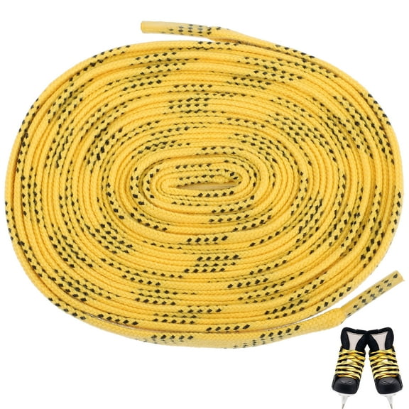 RENACLIPY BERTDOMD Waxed Ice Skate Laces 1 Pair for Athletic Shoes, Strong and Replacement