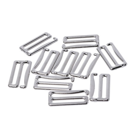Ladaidra Brown fhgksm 10pcs Metal Bra Hook Suspender Clip Corset Garter Belt Clasp Lingerie