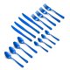 thumbnail image 1 of Set de Cubiertos Ideen de Acero Inoxidable Color Azul para 4 personas - 16 piezas, 1 of 4