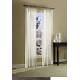 thumbnail image 2 of Belle Maison USA, LTD. Splendor Batiste Pleated Curtain Panel, Set of 2, 2 of 6