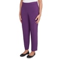 thumbnail image 3 of Alfred Dunner Womens Classic Allure Fitted Stretch Medium Length Pant, 3 of 4