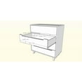 thumbnail image 5 of Aura 4-Drawer Chest, White, 5 of 5