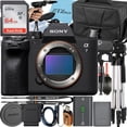 thumbnail image 1 of Sony a7 IV Mirrorless Camera + Tripod + 64GB Memory Card + Case + ZeeTech Accessory Bundle, 1 of 5