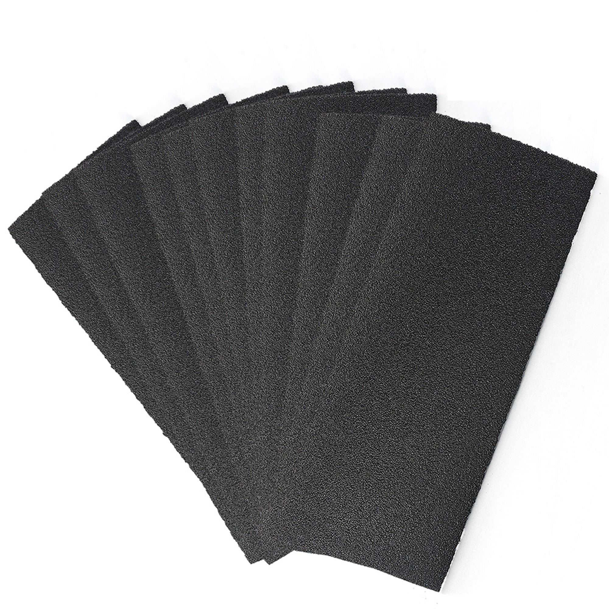Hot 12Pcs 9X3.6'' Grit Orbital Paper Assorted Wet or dry Sandpaper 400 to 150 