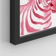 thumbnail image 5 of PixonSign Framed Wall Art Love and Wildlife Striped Zebra and Heart Illustrations Posters, Set of 4 Pink Preppy Room Digital Art Minimalism Colorful Canvas Prints for Home Decor - 8"x10" Black, 5 of 5