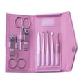 thumbnail image 3 of Nail Clipper Set, Pink Beauty Salon Tool Set, Women's Manicure Tool Set, 3 of 4